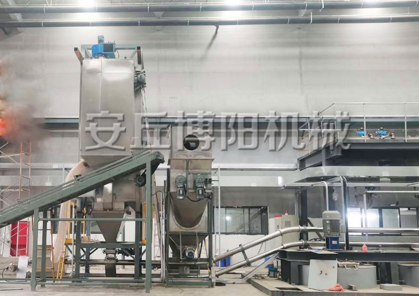 噸包拆包機+多點投料管鏈機